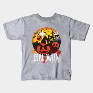 Happy halloween T-shirt, Halloween party T-shirt. Kids T-Shirt